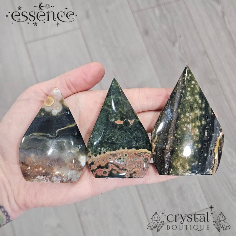 Ocean Jasper Flames