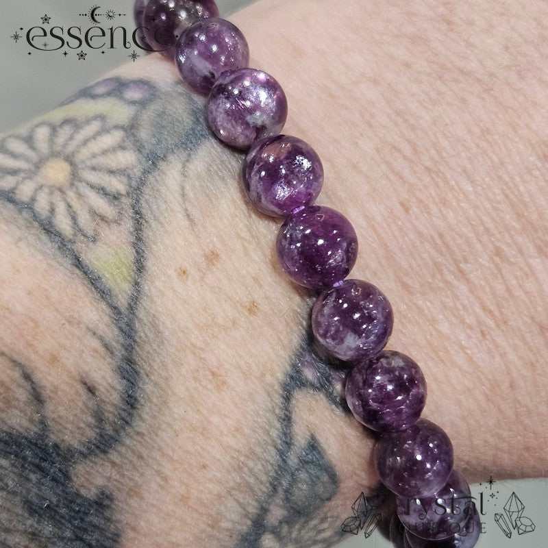 Purple Mica Bracelet