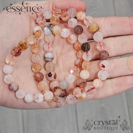 Fire Quartz & Golden Healer Bracelet