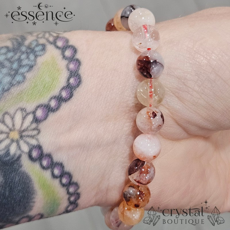 Fire Quartz & Golden Healer Bracelet