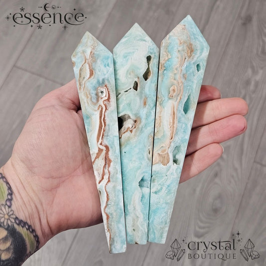 Caribbean Calcite Wand
