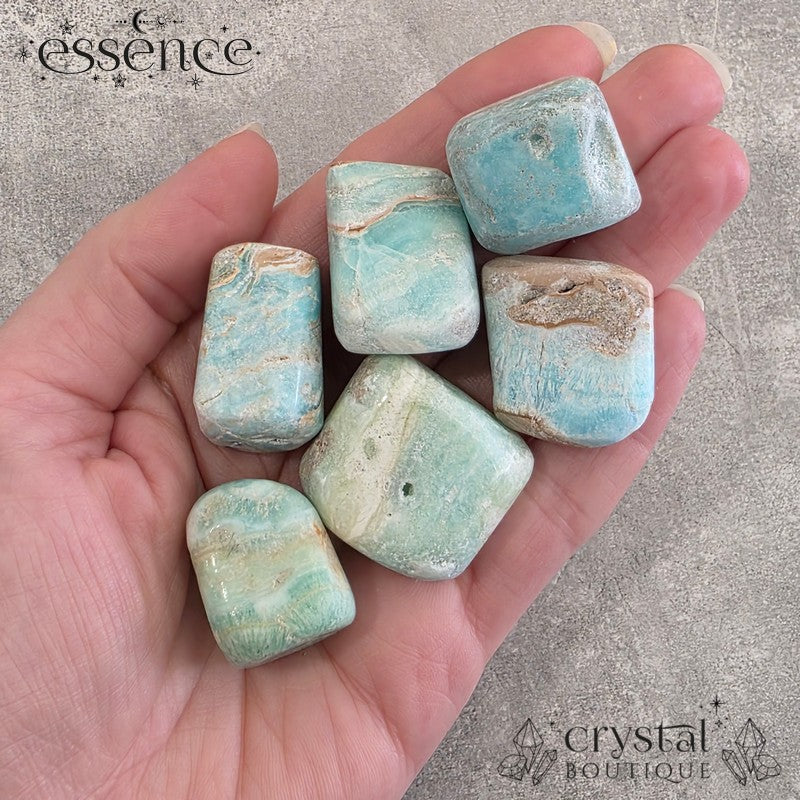 Caribbean Calcite Tumbled stones