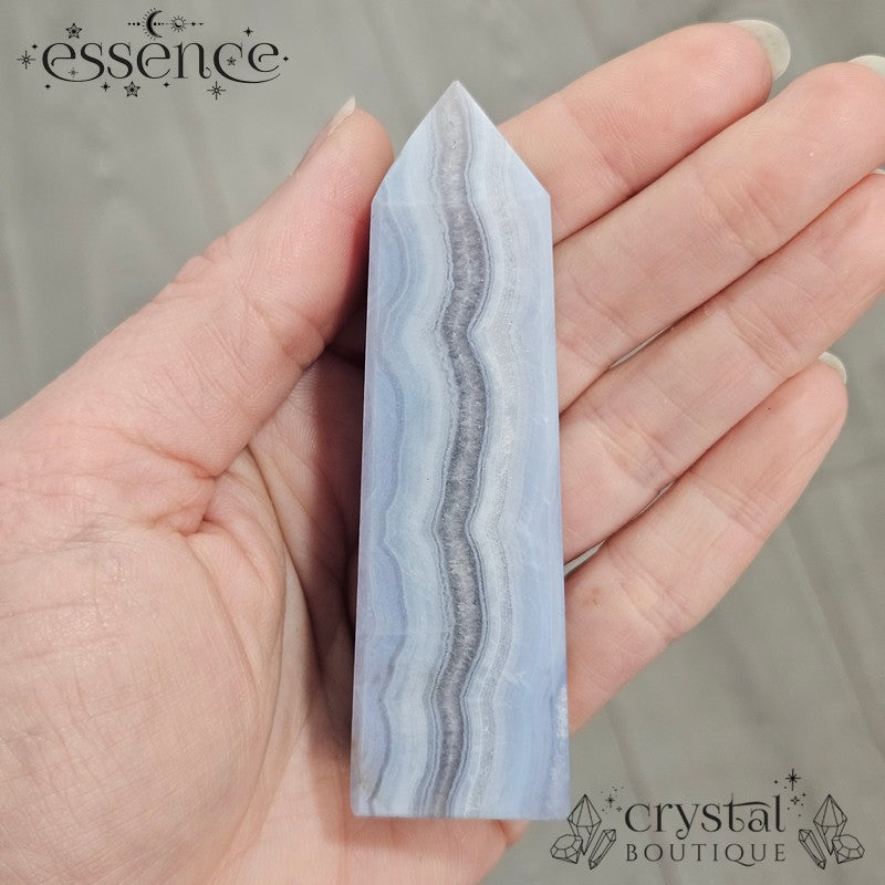 Blue Lace Agate Towers