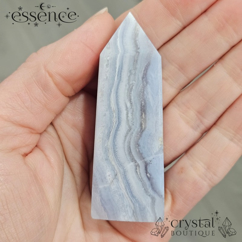 Blue Lace Agate Towers