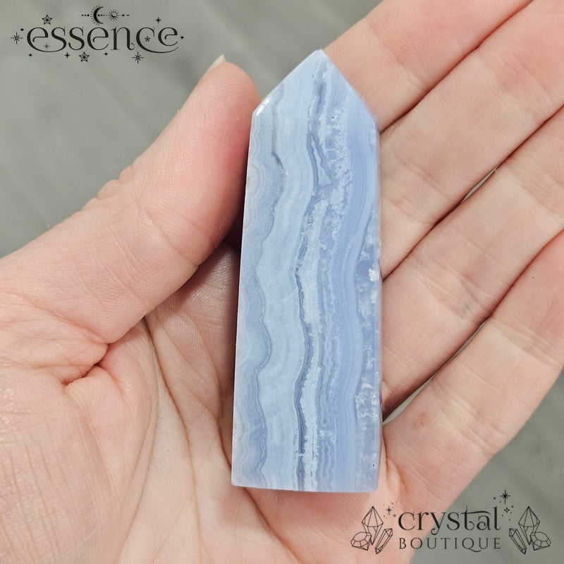 Blue Lace Agate Towers