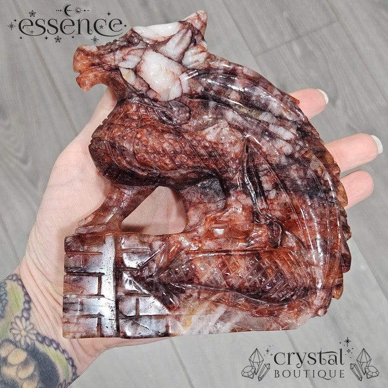 Fire Quartz Dragon – 916g