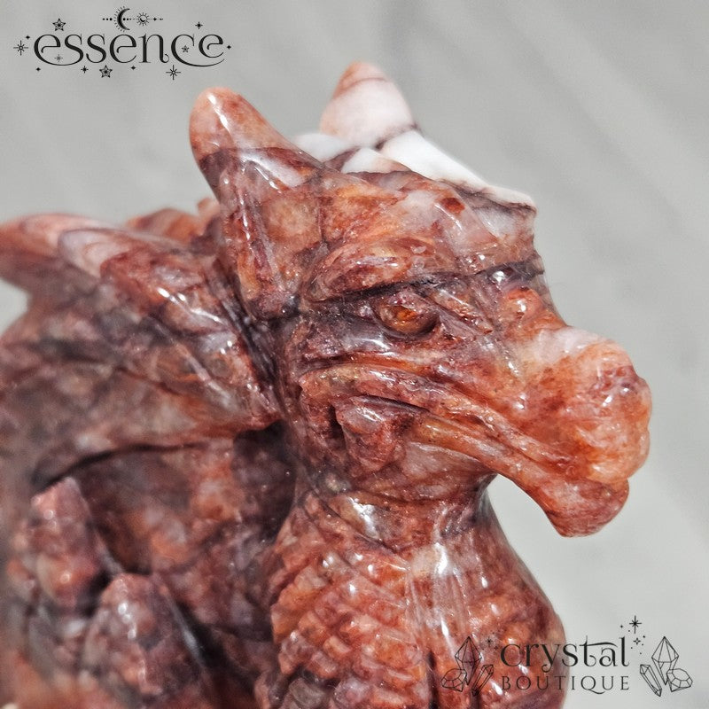 Fire Quartz Dragon – 916g