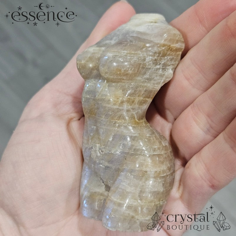Peach Moonstone Torso – 158g