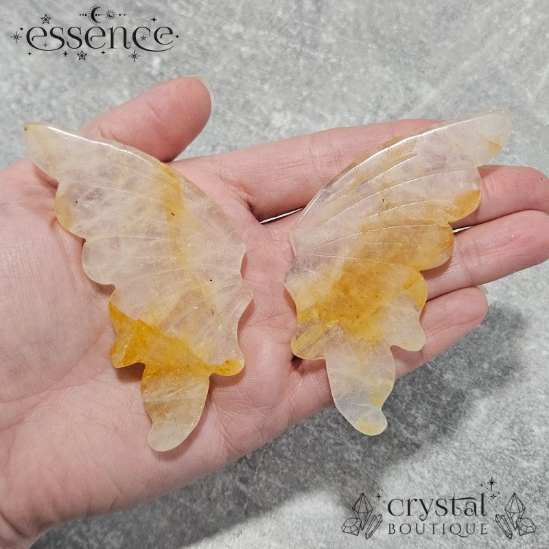 Crystal Butterfly Wings on Stand