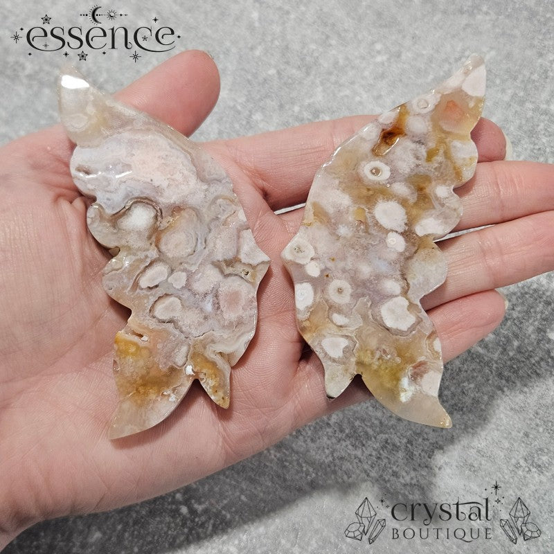 Crystal Butterfly Wings on Stand