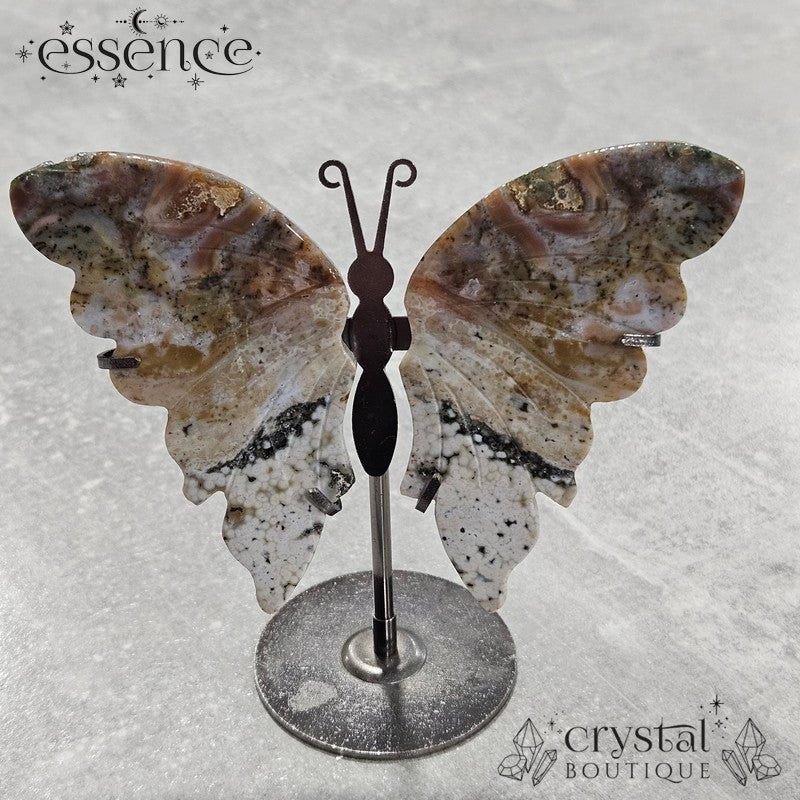 Crystal Butterfly Wings on Stand