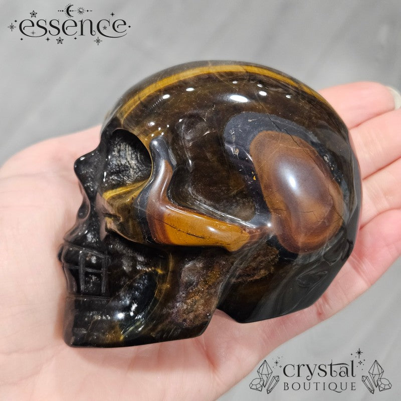 Tigers Eye Skull