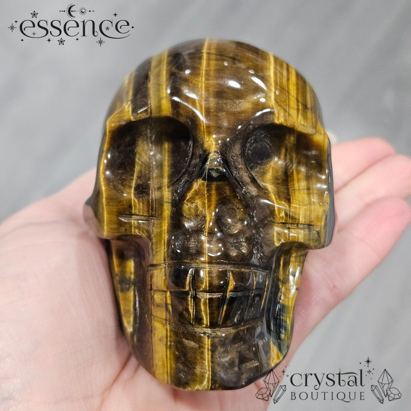 Tigers Eye Skull