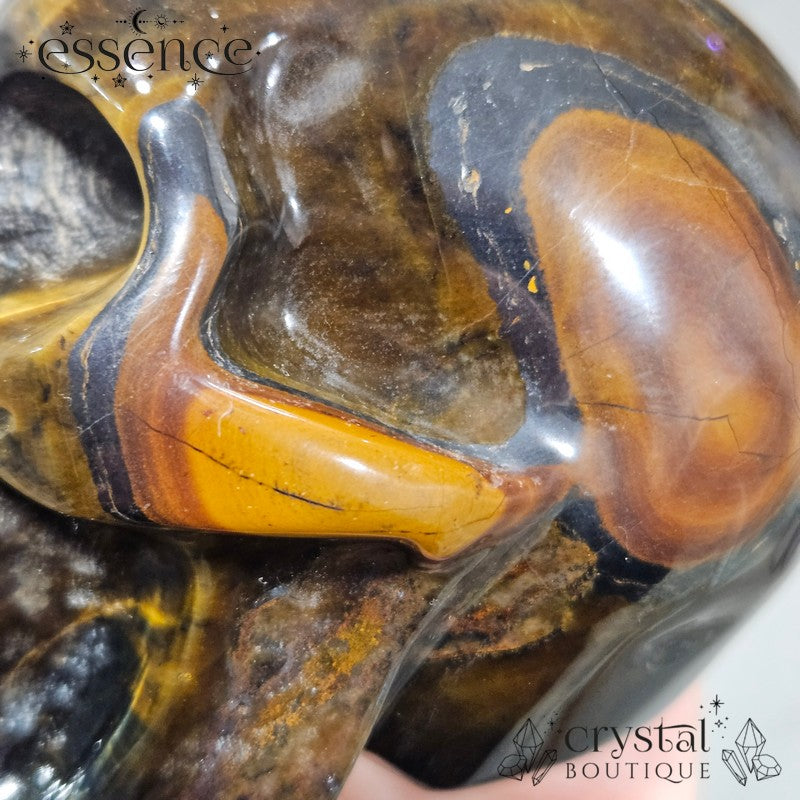 Tigers Eye Skull