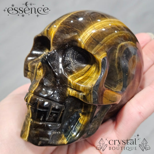 Tigers Eye Skull