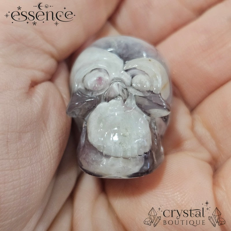Resin Mini Crystal Chip Skulls