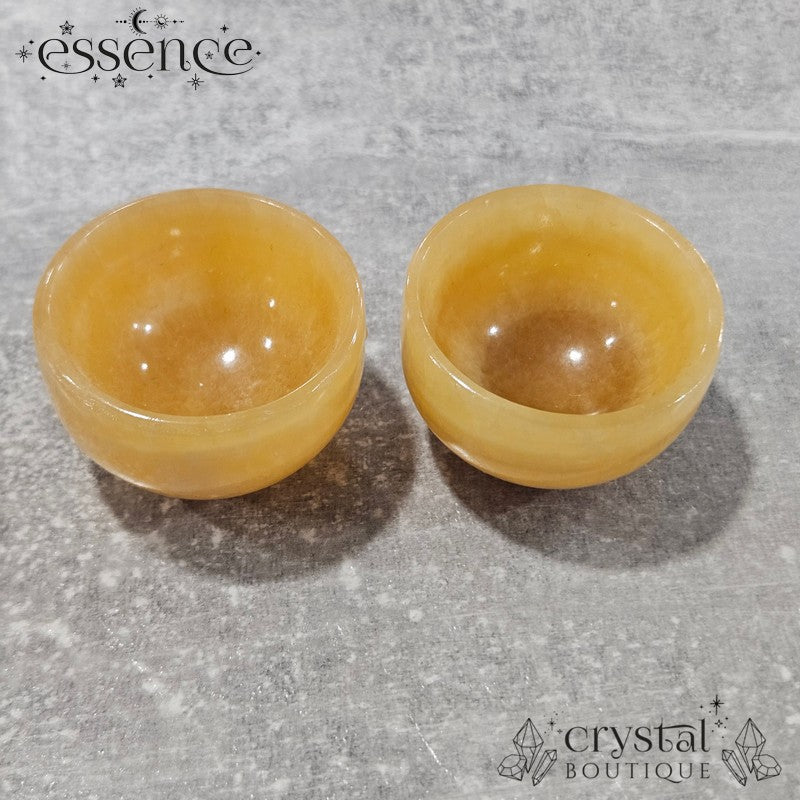 Orange Calcite Mini Bowls