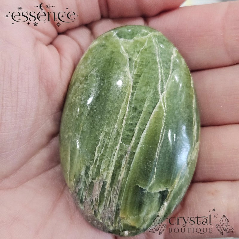 Tremolite Palm Stones