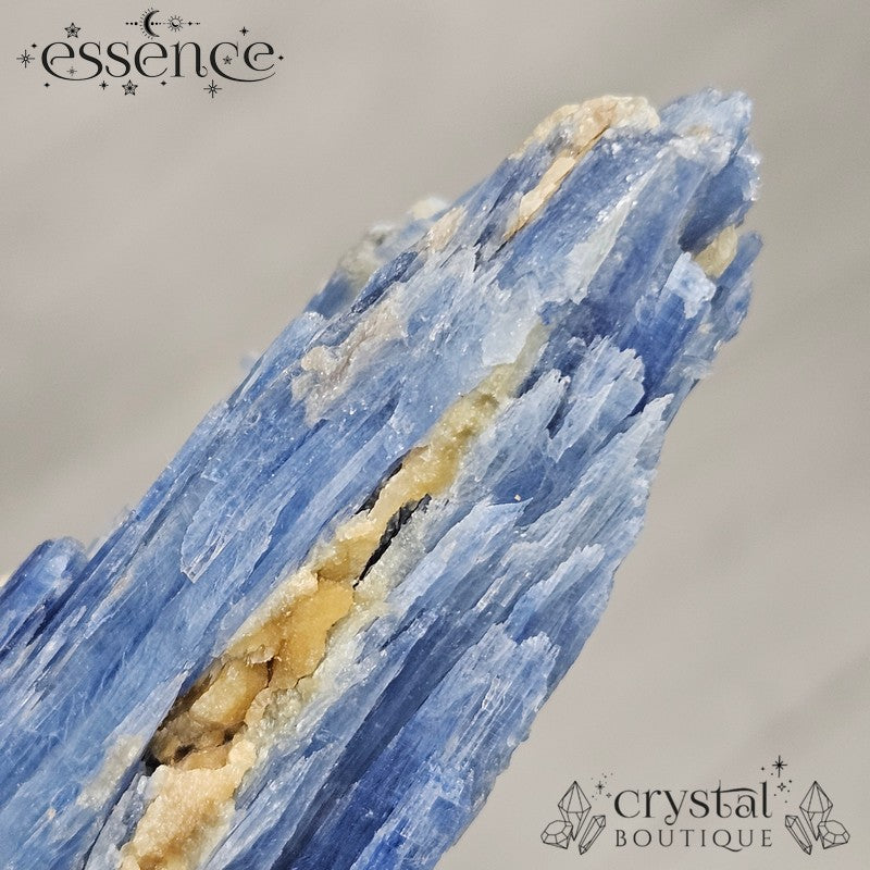 Blue Kyanite with Calcite