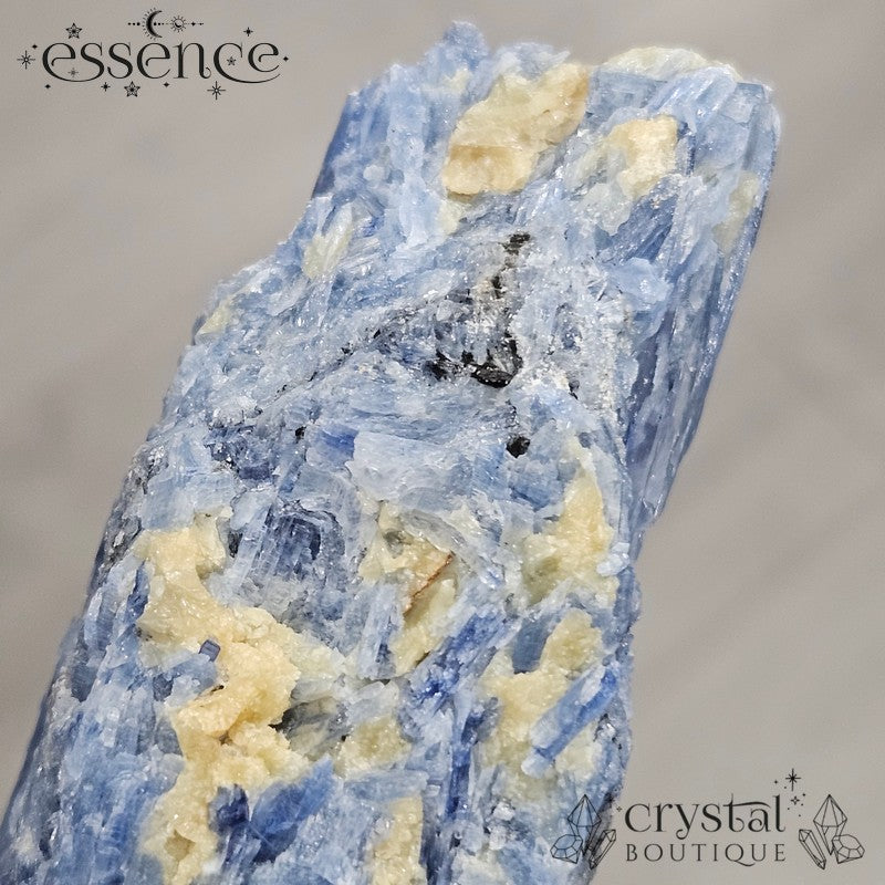 Blue Kyanite with Calcite
