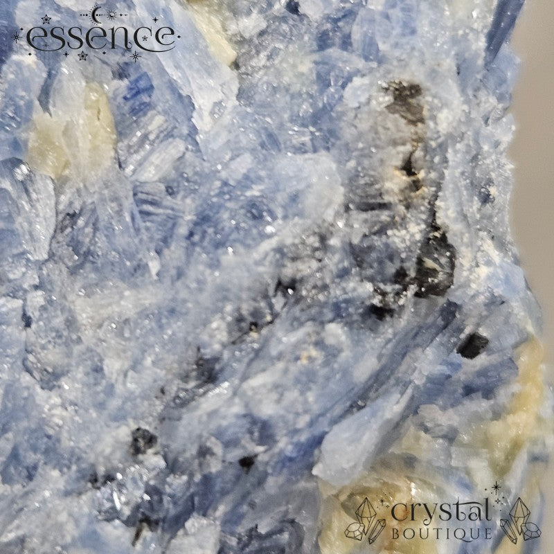 Blue Kyanite with Calcite