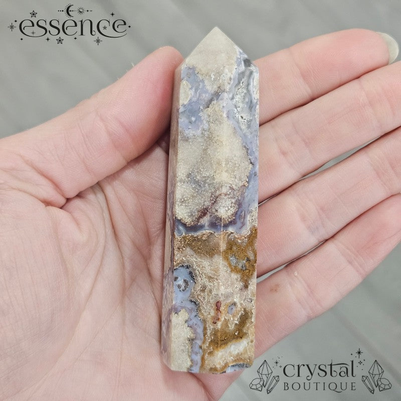 Blue Flower agate Towers