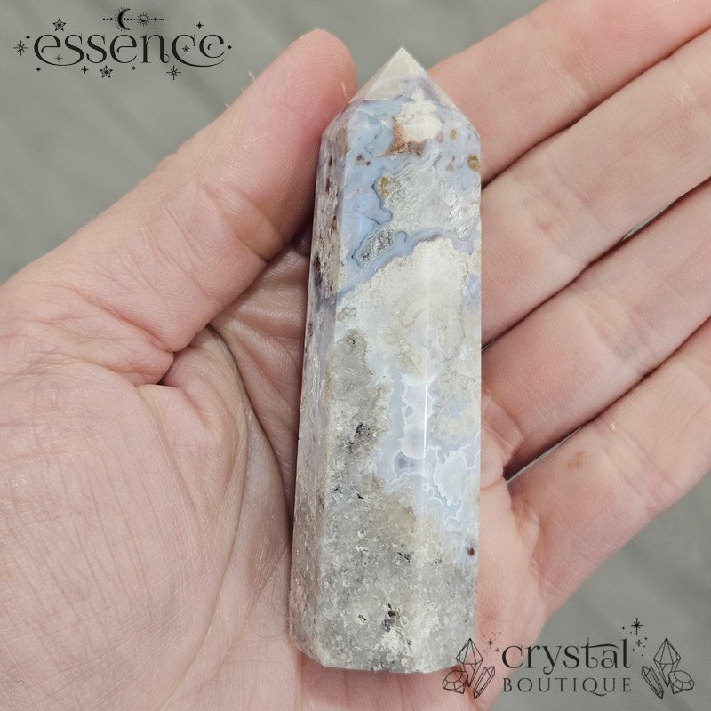 Blue Flower agate Towers