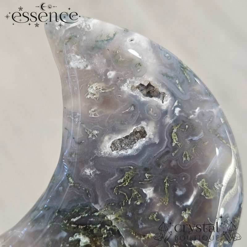 Moss Agate Moon