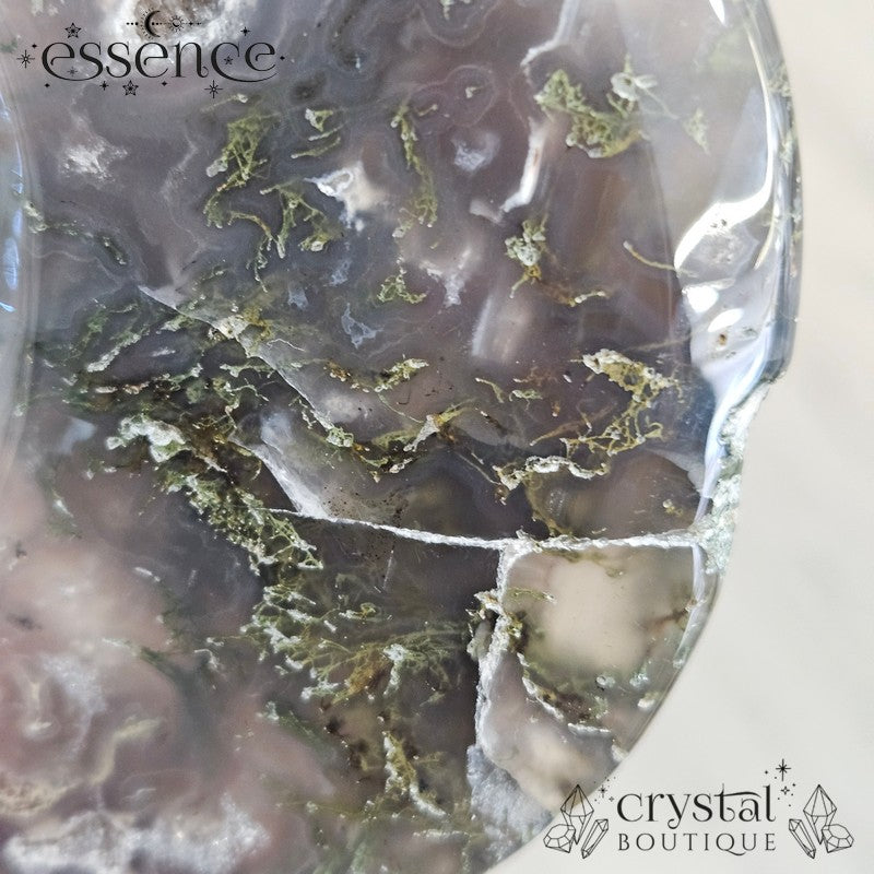 Moss Agate Moon