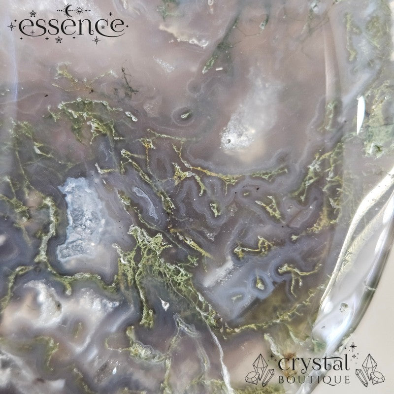 Moss Agate Moon