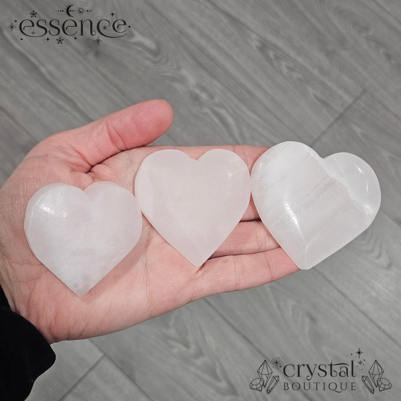 Pink Calcite Hearts