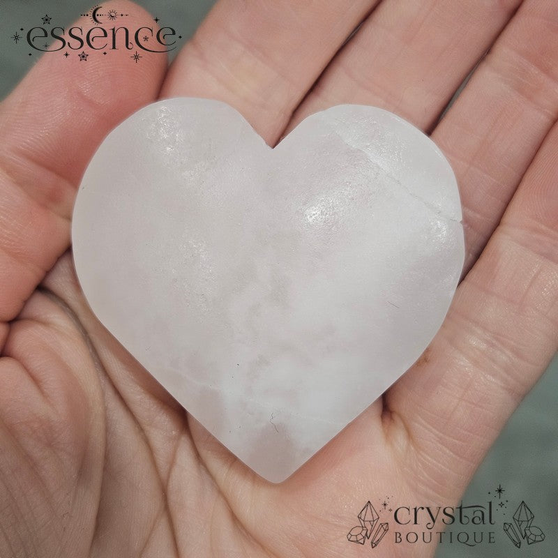 Pink Calcite Hearts