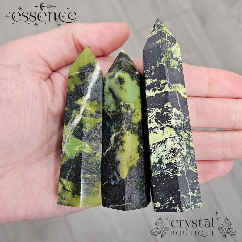 Serpentine In Hematite Towers