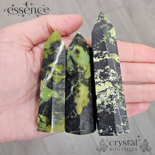Serpentine In Hematite Towers