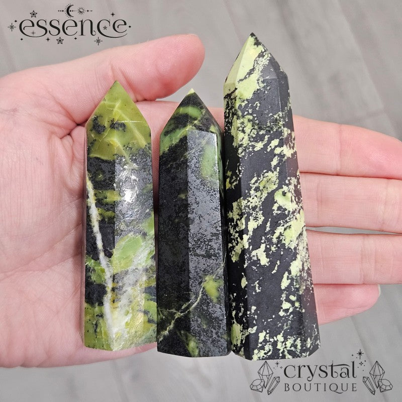Serpentine In Hematite Towers