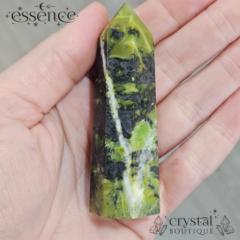 Serpentine In Hematite Towers