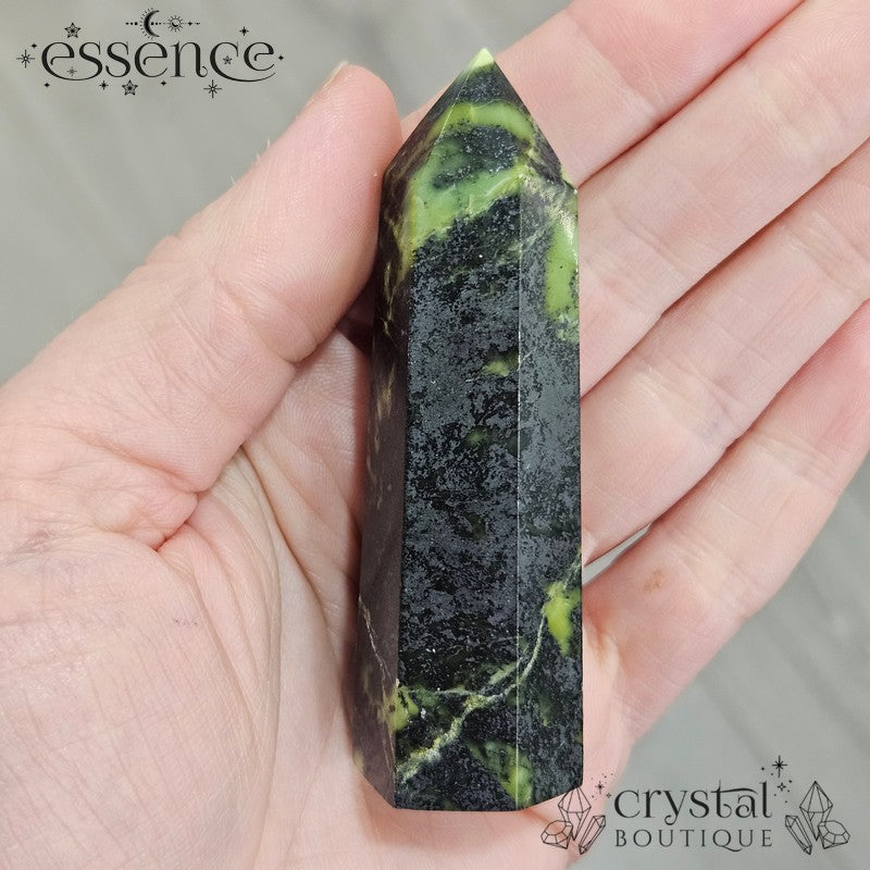 Serpentine In Hematite Towers