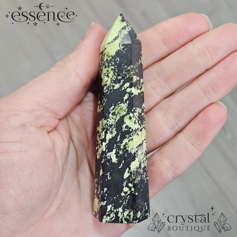 Serpentine In Hematite Towers