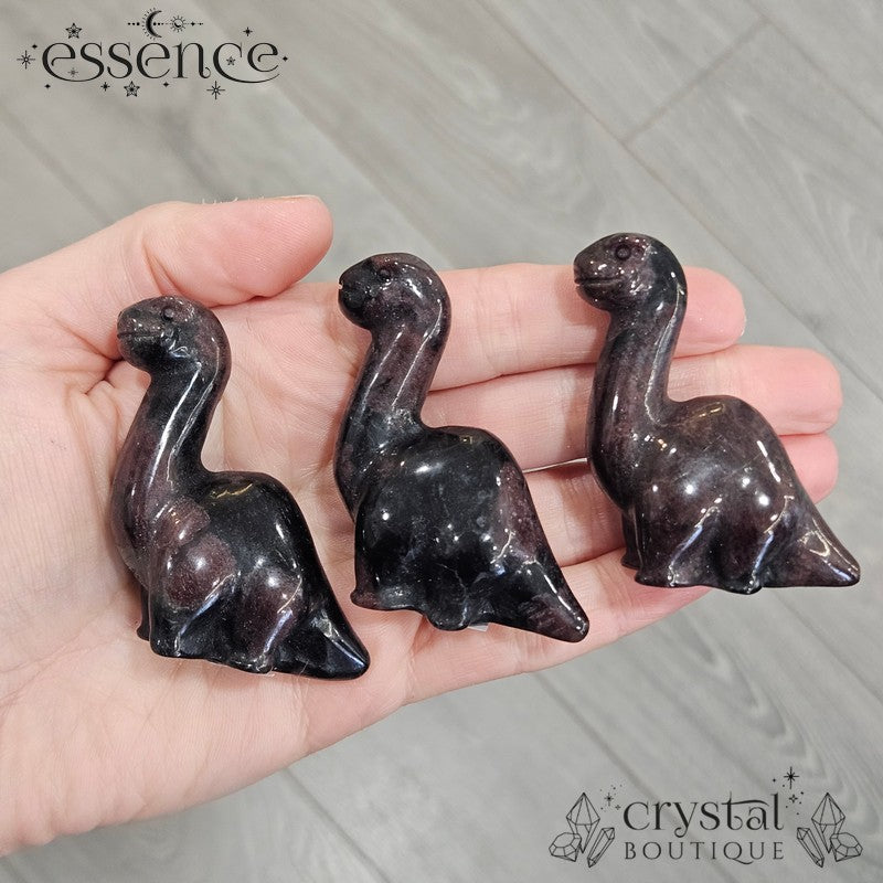Firework Garnet Dinosaur Carving