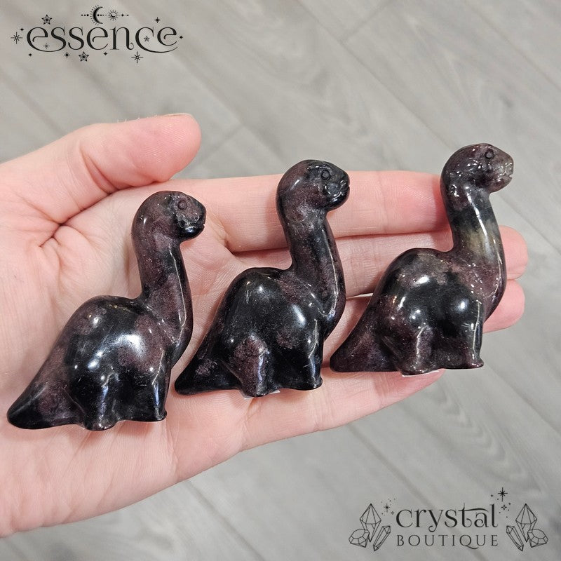 Firework Garnet Dinosaur Carving