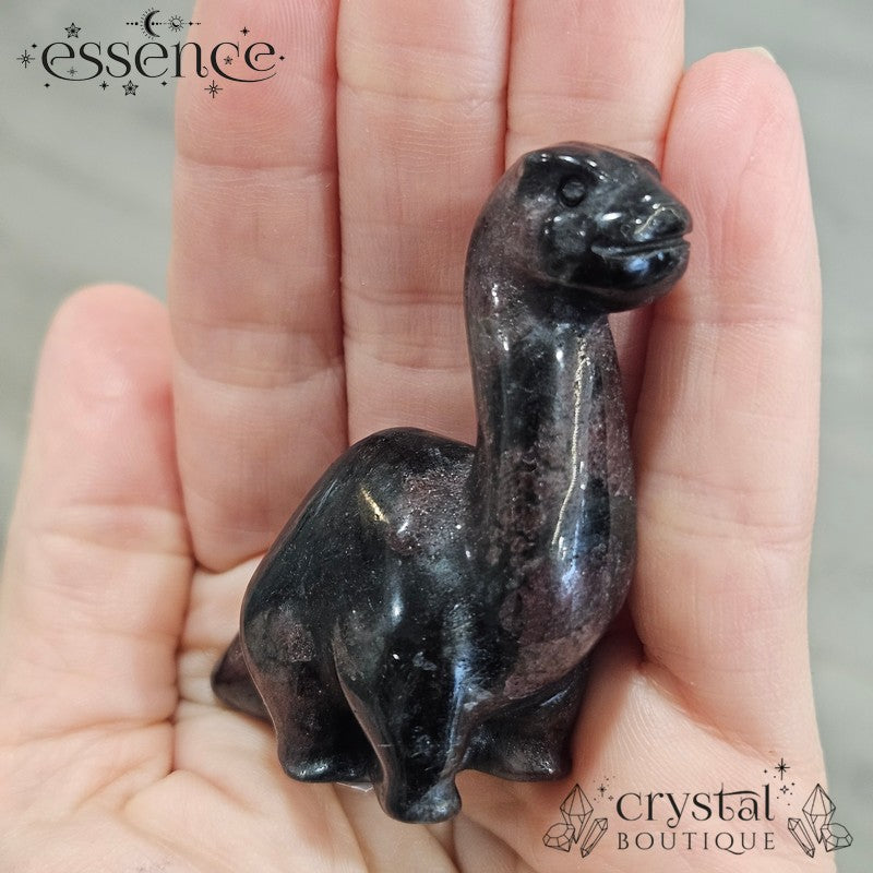 Firework Garnet Dinosaur Carving