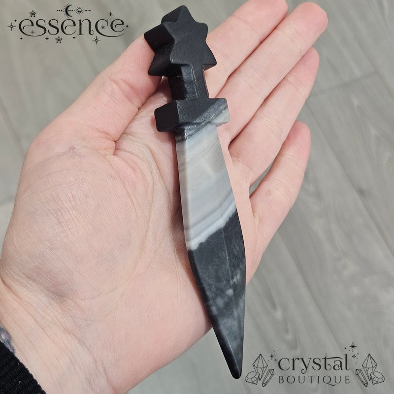 Tai Chi Jasper Star Daggers