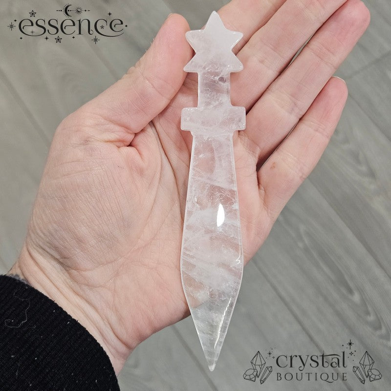 Clear Quartz Star Daggers