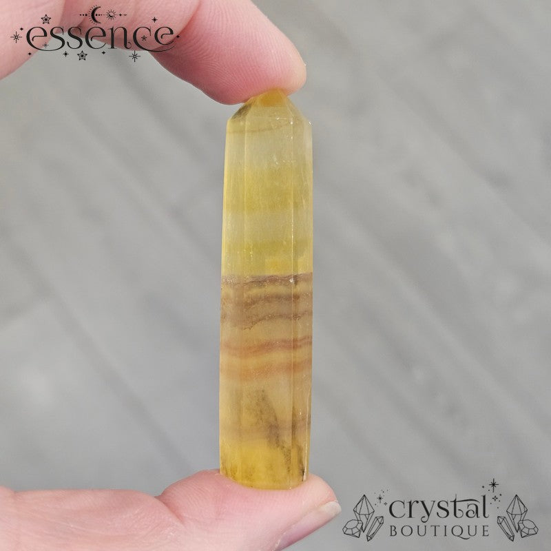 Yellow Fluorite Mini Towers