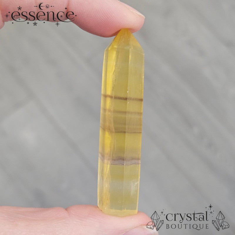 Yellow Fluorite Mini Towers