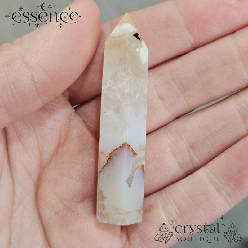 Flower Agate Mini Towers