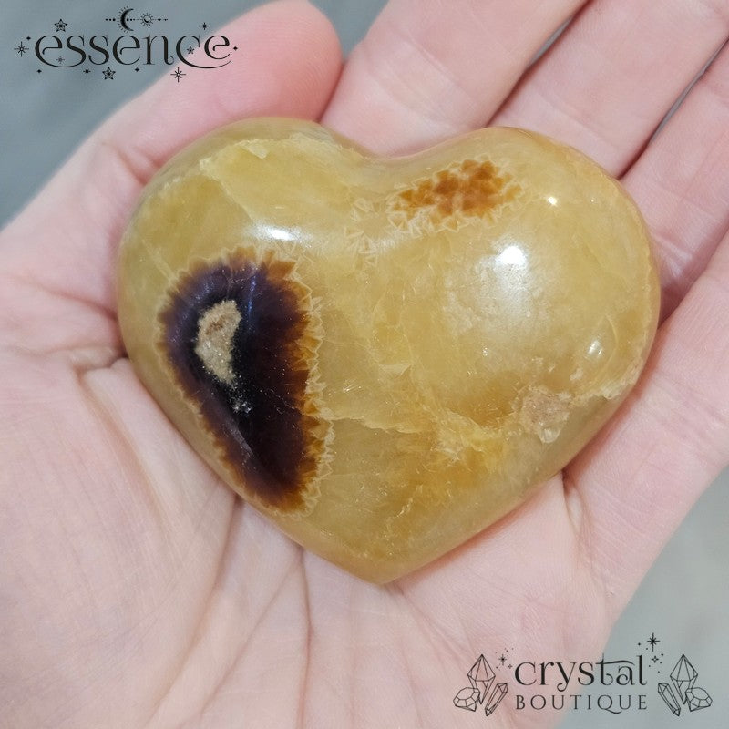 Septarian hearts from Madagascar