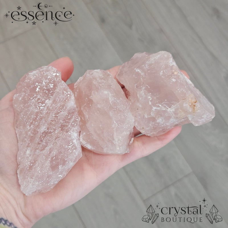 Raw Rose Quartz