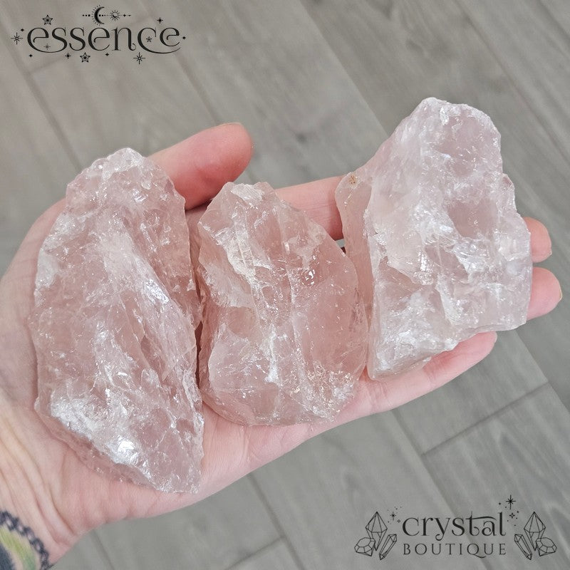 Raw Rose Quartz