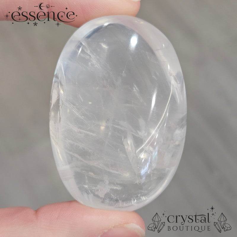 Girasol Quartz Palm Stones